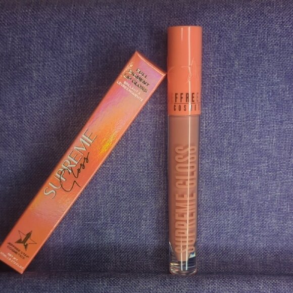 Entwined Supreme Gloss by Jeffree Star -  Peach Lip Gloss NEW - Picture 2 of 3